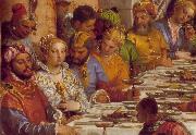 VERONESE (Paolo Caliari) The Marriage at Cana (detail) jh USA oil painting reproduction